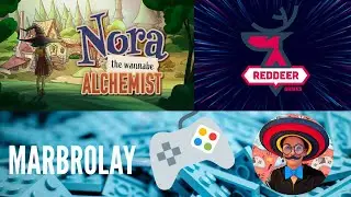 Nora The Wannabe Alchemist - RedDeer Games Nintendo Switch OLED Handheld Mode
