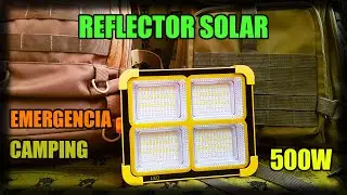 Reflector Solar para Emergencias Prepper