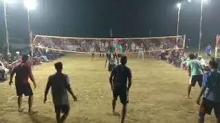 Khanjarwal (Satta Sehbazpura) Vs Kaliyewala at mehlan kalan shooting Volleyball Tournament