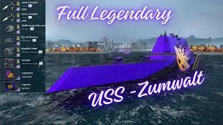 USS Zumwalt - Full Legendary On Ranked Match