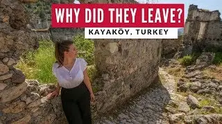 Turkish Abandoned Ghost Town | Kayak&ouml;y Fethiye Turkey | Full Time World Travel Vlog 3