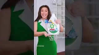 Ariel Power Liquid - Tough Stain Removal in 15 Minute Machine Wash, Di Na Kailangan Magdagdag! (Ver)