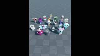 Exum Shuffle with basically everyone else | Dandy's World