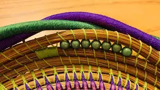 Intertwined Wrapped Coils - Part 3 - Pine Needle Basket Making