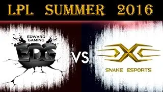 Edward Gaming vs Snake eSports - Chinna LPL Summer 2016 Game 2
