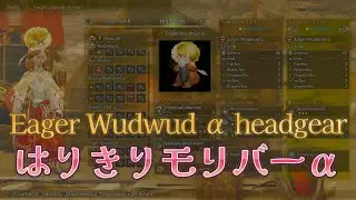 4K [Monster Hunter Wilds] Eager Wudwud &alpha; headgear [Dual Blades]