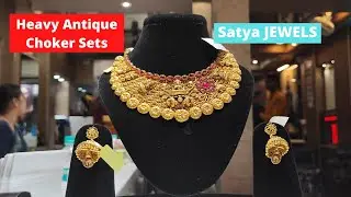 Heavy Antique Choker Sets | !FACTORY RATES! | SATYA JEWELS