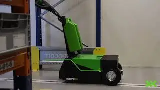 T1000-D electric tug + option to couple onto cart with folding hook.
