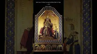 Saint Louis of Toulouse Crowning His Brother Robert of Anjou, Simone Martini, c 1317