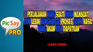 Cara Membuat Quotes Blue And Yellow Menggunakan Aplikasi PicSay Pro