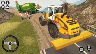 Highway Road Builder Construction Truck - Heavy Excavator Vehicles Simulator - Android GamePlay