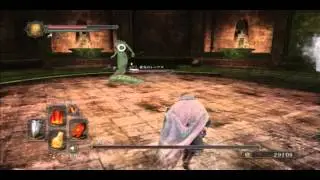【DARK SOULS Ⅱ】ダークソウル２　土の塔 BOSS　毒の妃ミダ
