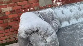 Kay Chesterfield Crushed Velvet Sofa