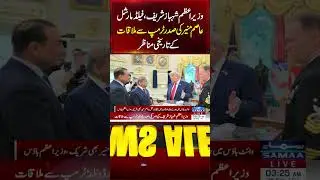 Historic Moments of PM Shehbaz Sharif and FM Asim Munir&rsquo;s Meeting with President Trump | SAMAA TV