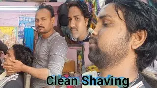 beard clean shaving💈beard clean shave video