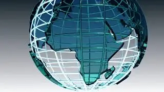 How to Make Globe 3D Model of the Earth Planet Using Autodesk Maya 2016