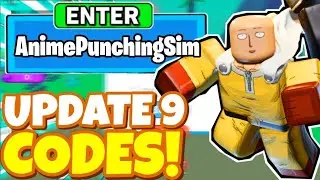 ALL *49* NEW UPDATE 9 OP CODES! In Roblox ANIME PUNCHING SIMULATOR Codes 2022