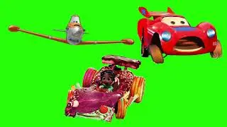 Autobot McQueen, Dusty Crophopper and Vanellope Gasp and Screaming Sound Effects