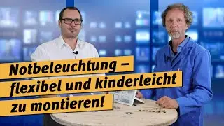 Notbeleuchtung &ndash; flexibel und kinderleicht zu montieren!
