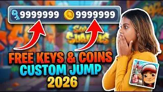 Subway Surfers Hack 2026 | Get Keys & Coins and Custom Jump Mod APK [Android & iOS]