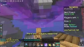 Hypixel tournament teams insane skywars - INTENSE Gamplay!