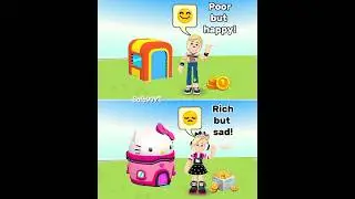 Poor but happy Or rich But Unhappy🤔 #pkxd #shorts