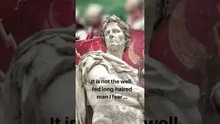 JULIUS CAESAR QUOTES - WHAT DID HE FEAR? #juliuscaesar  #Shorts