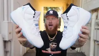 НАСКОЛЬКО ХОРОШИ КРОССОВКИ JORDAN 11 LEGEND BLUE?! (Ранний обзор In Hand & On Feet)