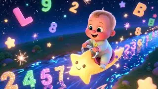 Baby Rides a Shooting Star | Fun Adventure Song for Kids | Toddler Magical Rhyme