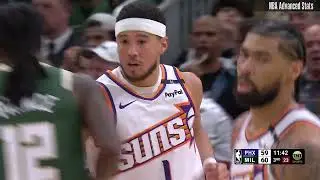 Devin Booker 39 pts 3 reb 11 ast vs Milwaukee Bucks | 2025-04-01