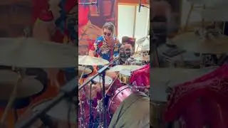What drums sound like in our cabin studio