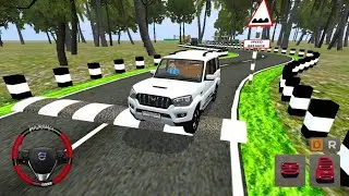 Mahindra Scorpio Speed Breaker Challenge 🚗💥 | Realistic Physics | Bus Simulator Indonesia | Android