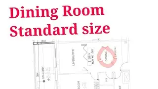 Dining Room standard size