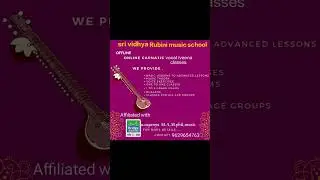 Vijayathasami Carnatic vocal /veena classes #veena #music #musicgenre #