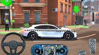 City Taxi Sim 3D - Realistic Car Driving Games Android iOS Gameplay #66
