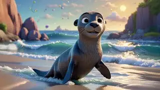 Sammy Seal Flaps Flippers | Ocean Animal Song for Kids | Fun Movement Rhyme