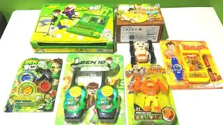 Collection of Chhota Bheem & BEN 10 2025 Toys stunt car, BEN 10 LAPTOP, BHEEM CAR II TOK TOK TV