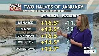 KMOT First News at Six Weather - 1/28/2026