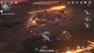 First time fight Inferno Rider in Wuthering Wave!!