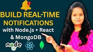 How to send Real-Time Notifications with Node.js + React & mongoDB|  Bell Icon Using Socket.IO