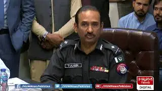 Ziaullah Lango, IG Police Balochistan and Bushra Rind talks to media