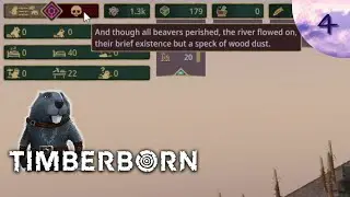 Too Little Too Late? | Timberborn Update 7 HardMode Survival | The Lavender Tower Ep 4