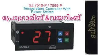 SUB-ZERO-SZ-7569 P thermostat settings  malayalam പ്രോഗ്രാമിങ്