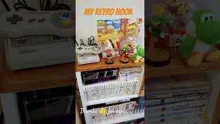 My Gaming Nook - a realistic and curated collection #nostalgia #gaming #gamecollecting