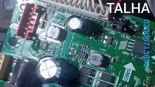 LCD red light blinking problem