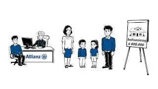 Erkl&auml;rvideo | Allianz: RisikoLeben (Endkunde) (Handmade-Premium + Corporate Color)