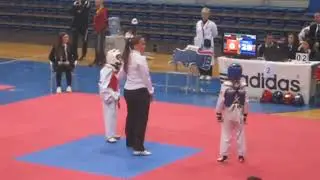 Aleksandra Marjanski Vitez-Emilija Trajanovska TKD Goce Delcev Millennium Open