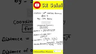 Coordinate Geometry #formula #maths #class10    board exam 2024