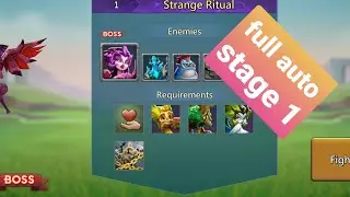 lords mobile Limited Challenge: Grove Danger stage 1 full auto