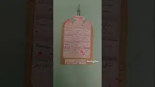 DIYS HANDMADE ISLAMIC MONTHS CALENDAR /WASTE MATERIAL CRAFT |Ramzan craft#viralshort #love #craft